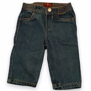 7 For All Mankind Medium Wash Jeans 0/3 Months
